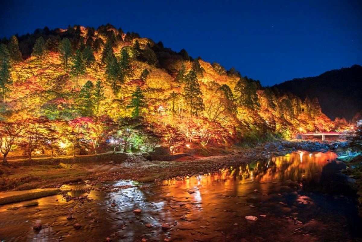 紅葉 香嵐渓 愛知県 