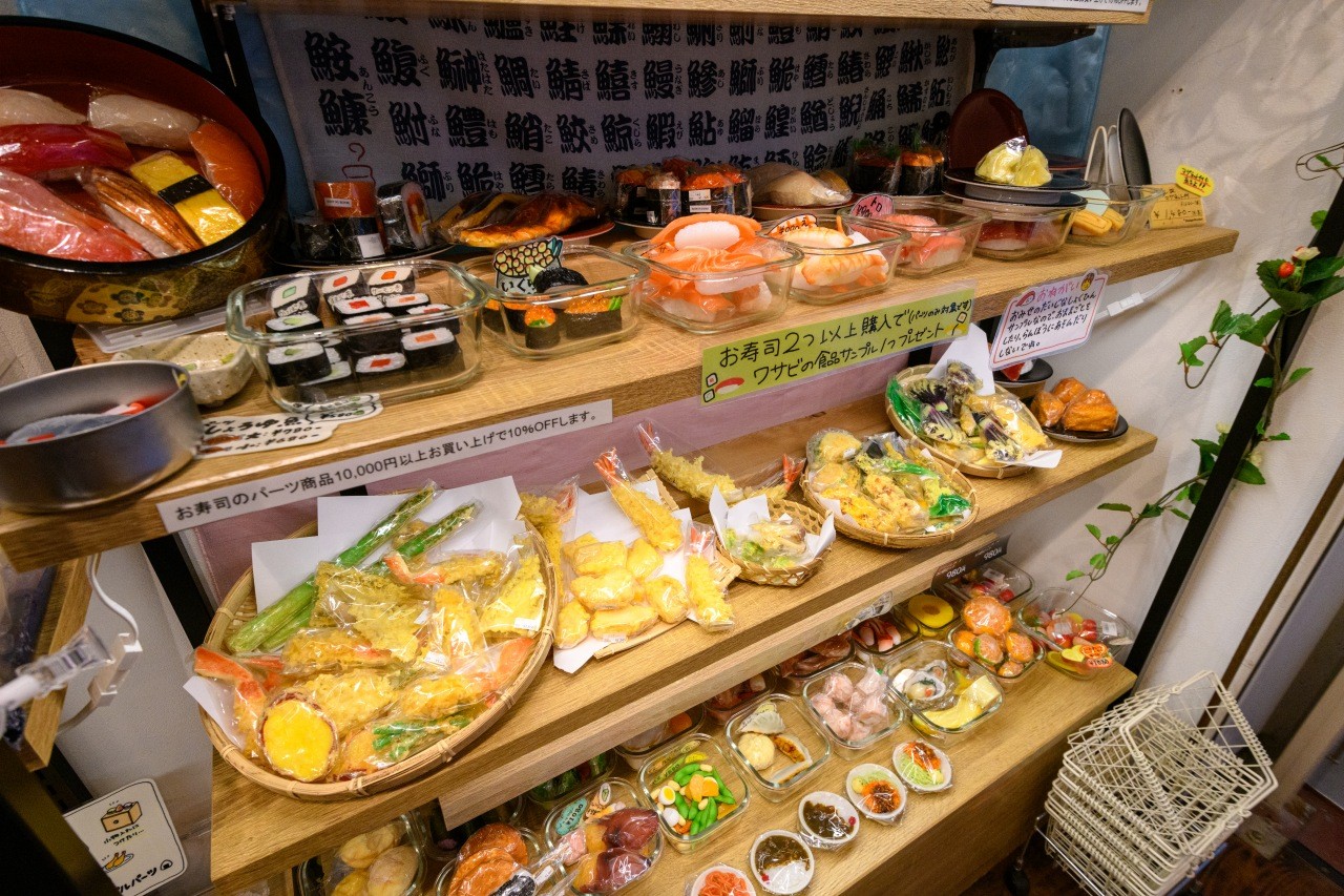 食品サンプル 大阪