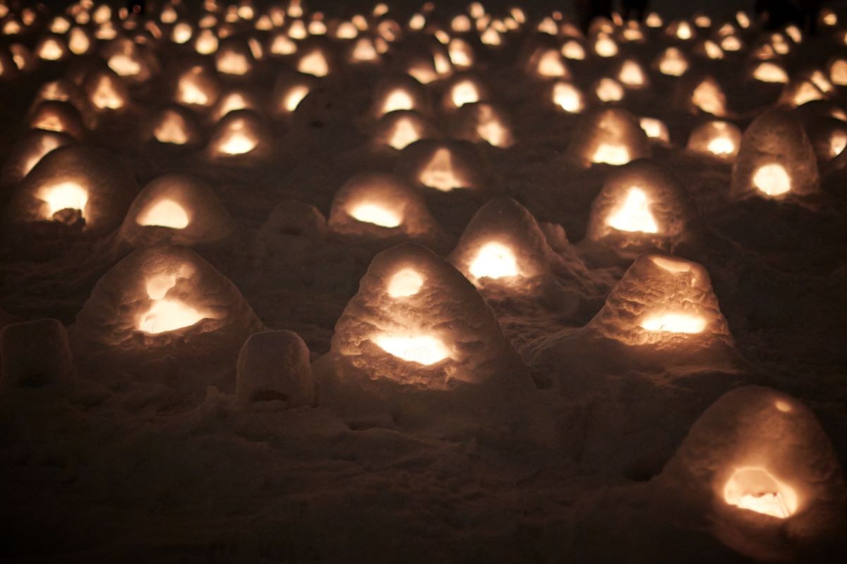 東北雪祭 秋田縣 横手雪屋祭