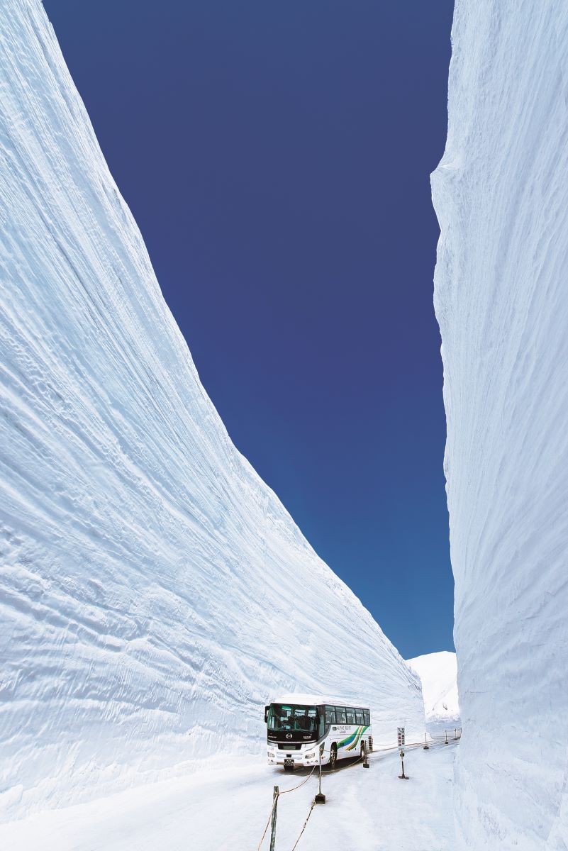 Hokuriku lễ hội tuyết, tỉnh Toyama, Lễ hội Tateyama Kurobe Snow Wallバル