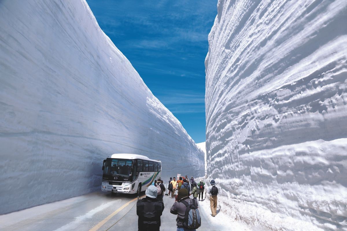 Hokuriku lễ hội tuyết, tỉnh Toyama, Lễ hội Tateyama Kurobe Snow Wall