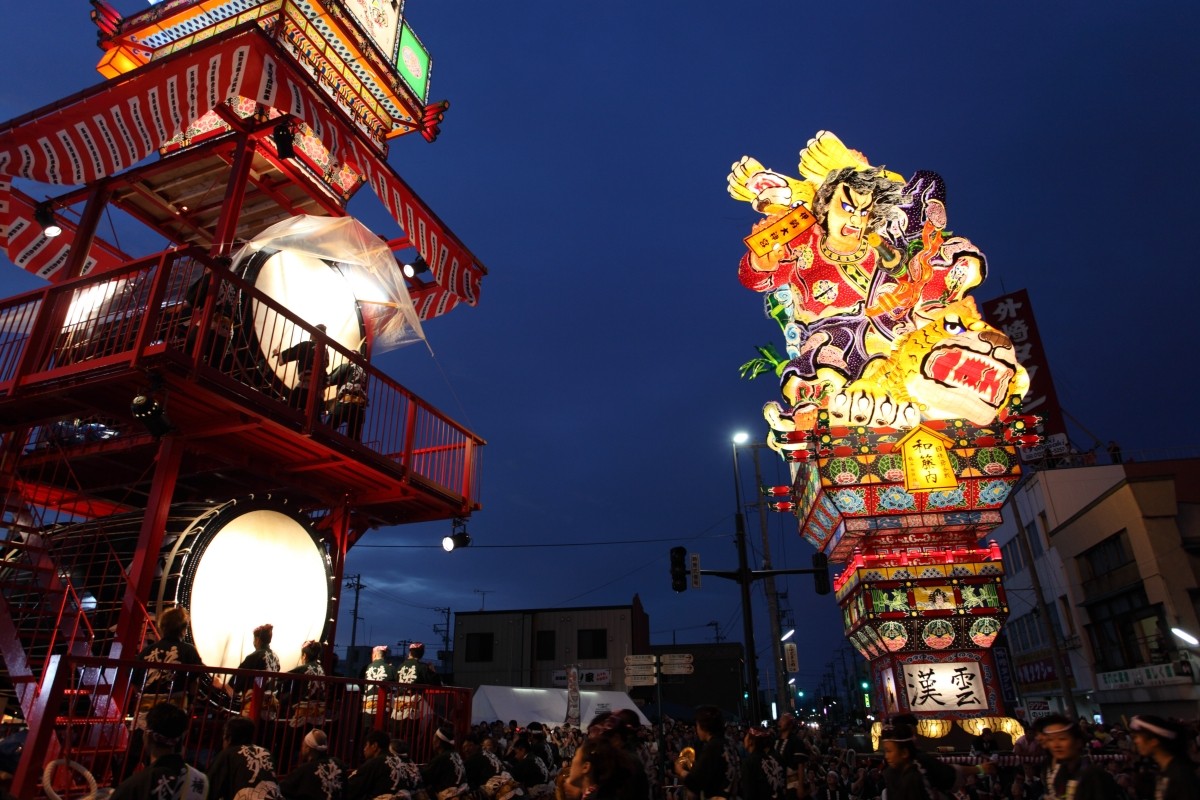 青森縣 必去 推薦 夏日祭典 五所川原立佞武多