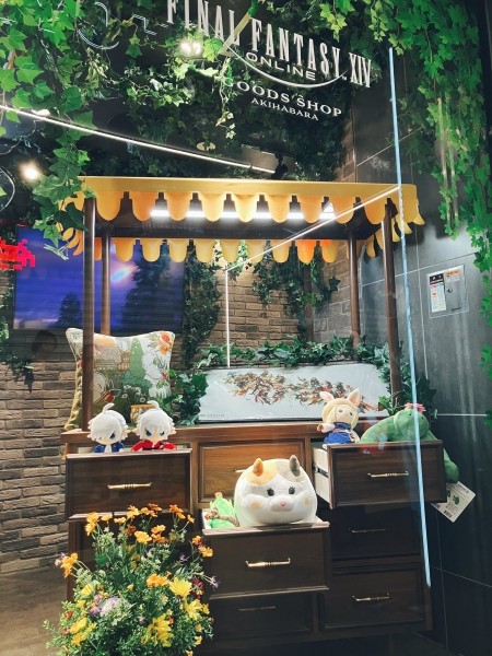 SQUARE ENIX 咖啡店 商店 日本 東京 秋葉原 FINAL FANTASY XIV GOODS SHOP AKIHABARA
