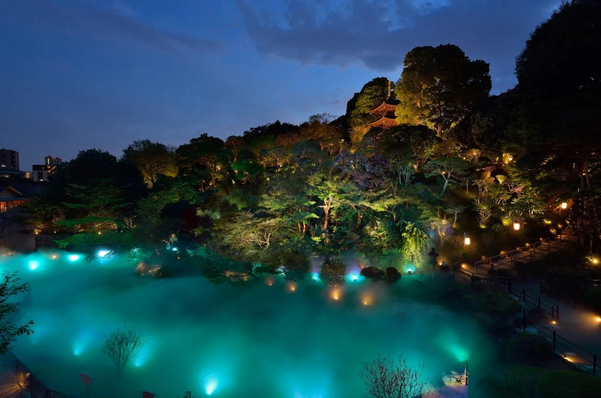 Hotel Chinzanso Tokyo 'Tokyo Unkai Garden Illumination' Summer Illumination Light-up Tokyo