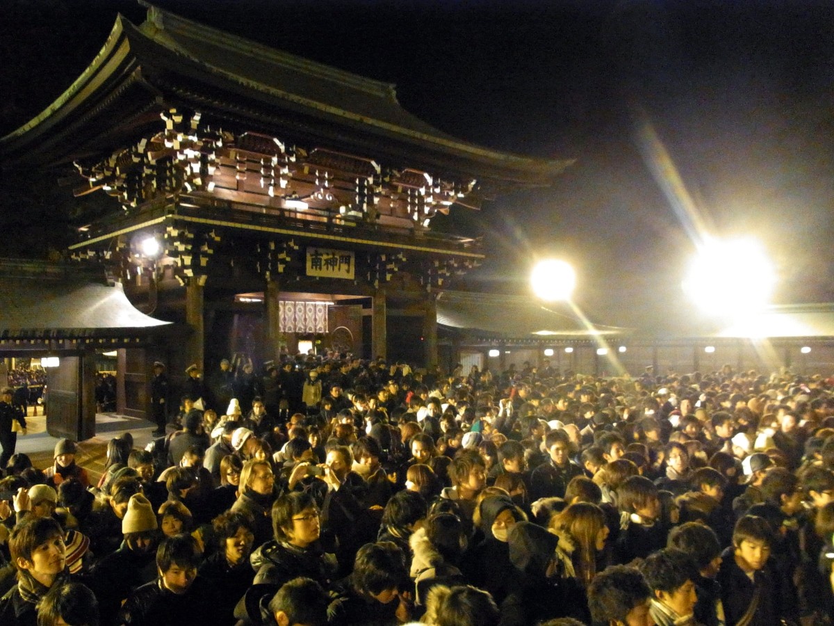 初詣 明治神宮