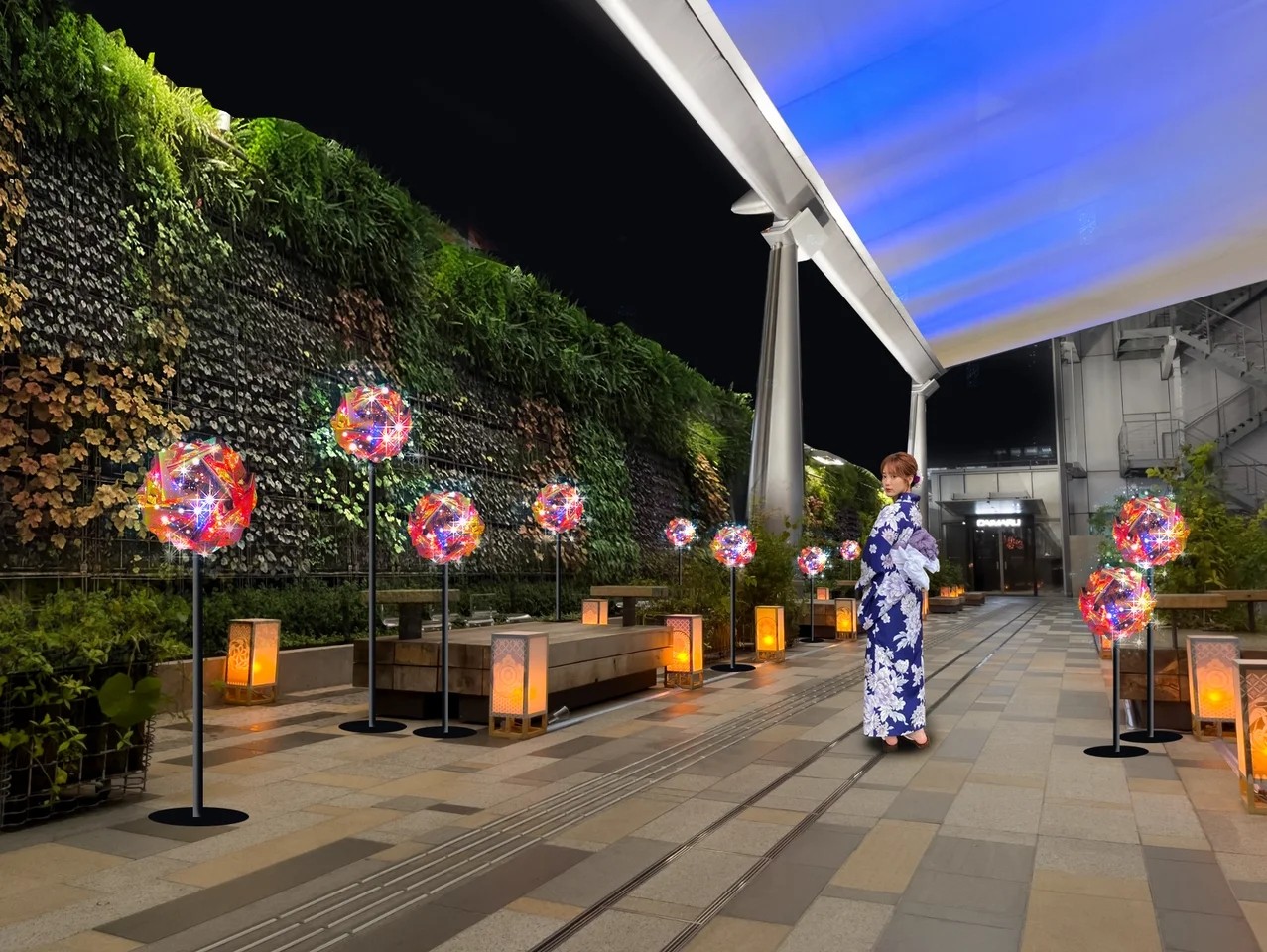 Tokyo Station 'Yoiro Lanterns' Summer Light-up