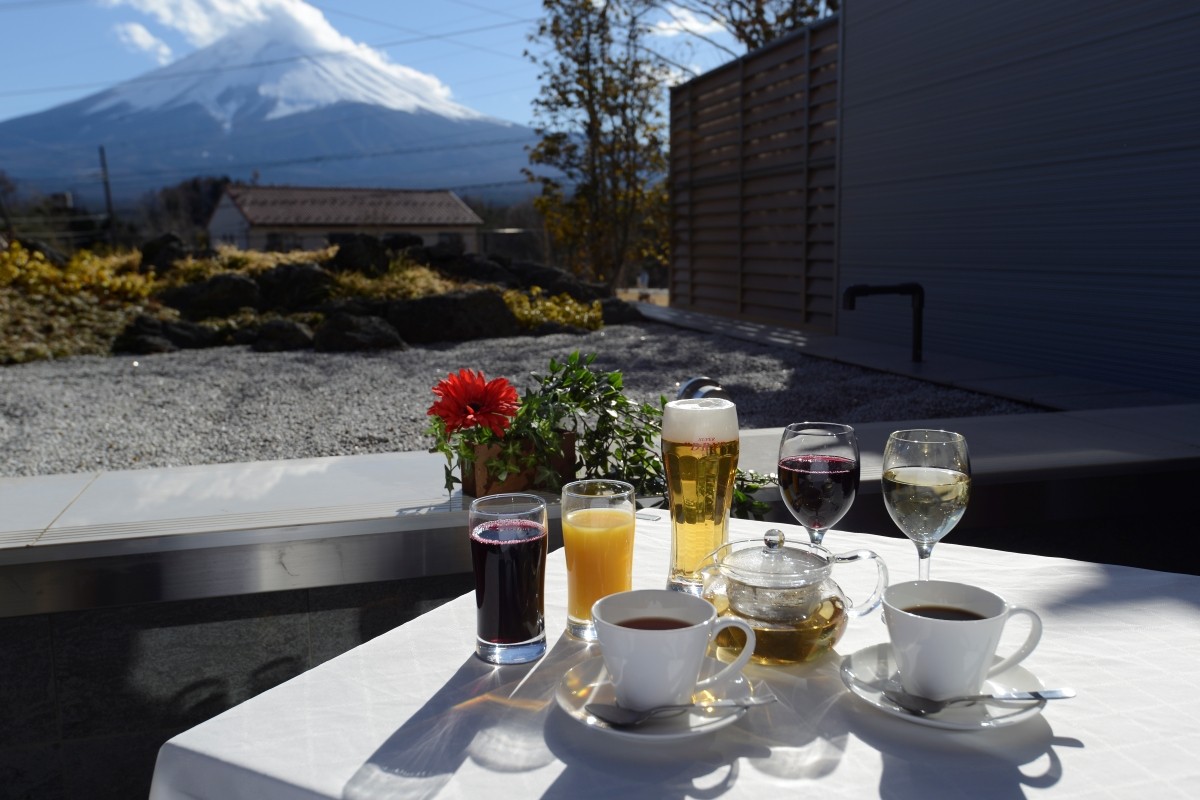 從酒店可欣賞到富士山美景