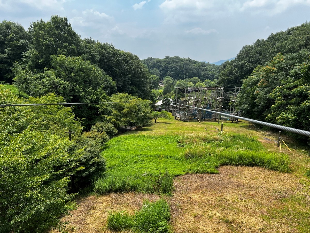 高空滑索 岐阜 岐阜清流里山公園