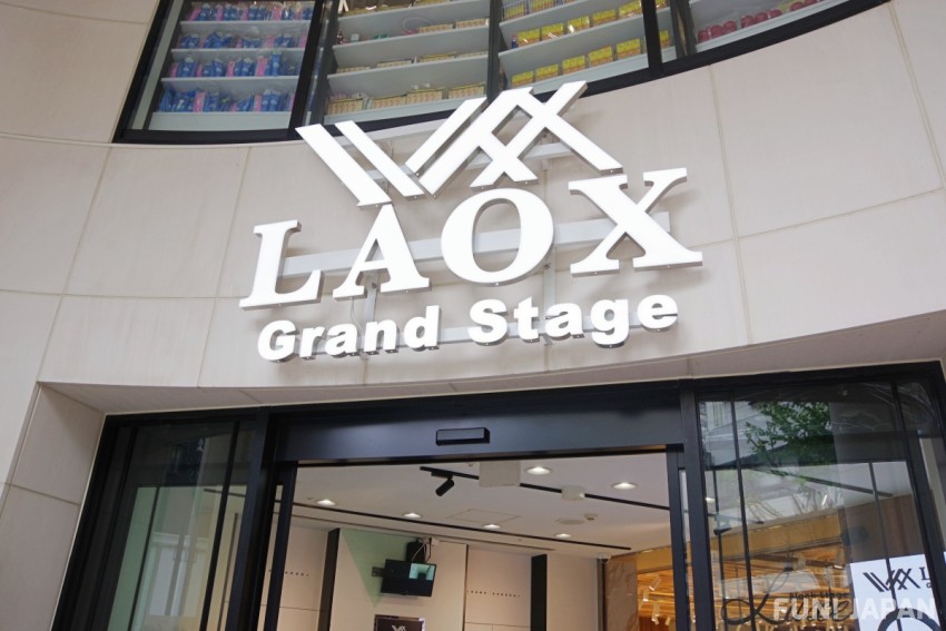 LAOX Grand Stage โตเกียว ชินจูกุ ลักษณะภายนอก