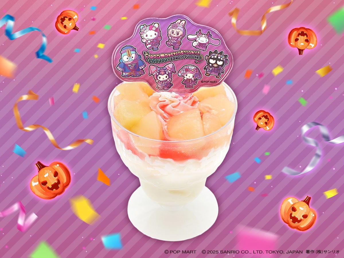 LABUBU與PUROMONSTER的帥氣可愛！杏仁桃子聖代