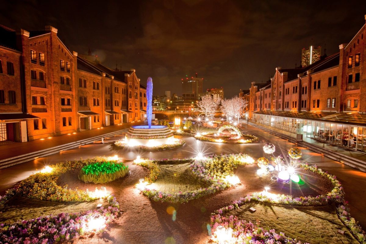 Flower Garden di Yokohama Red Brick Warehouse