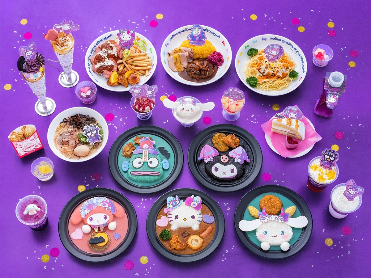 「PUROMONSTERSCRAMBLE」期間限定美食 三麗鷗彩虹樂園 萬聖節
