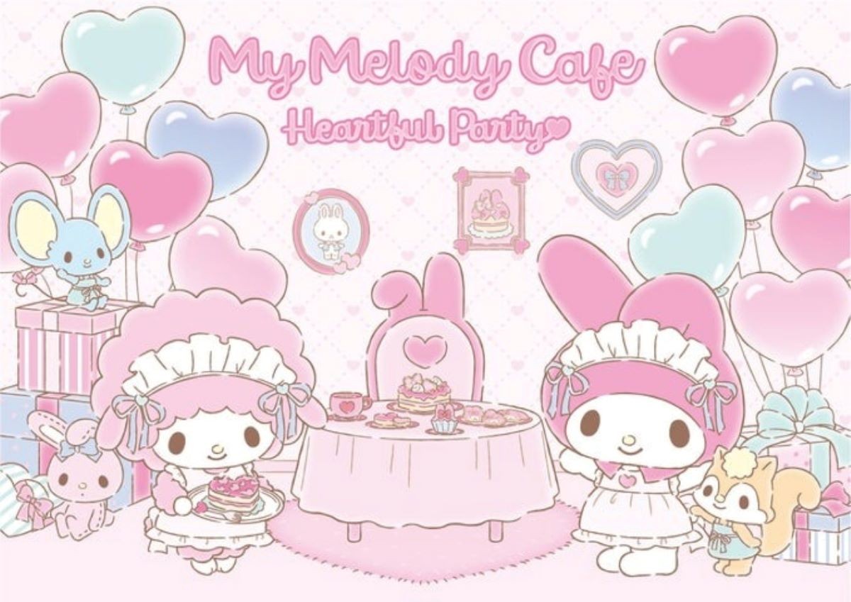 Anniversary 50 Tahun My Melody Kafe Bertema Tokyo Osaka Aichi Miyagi