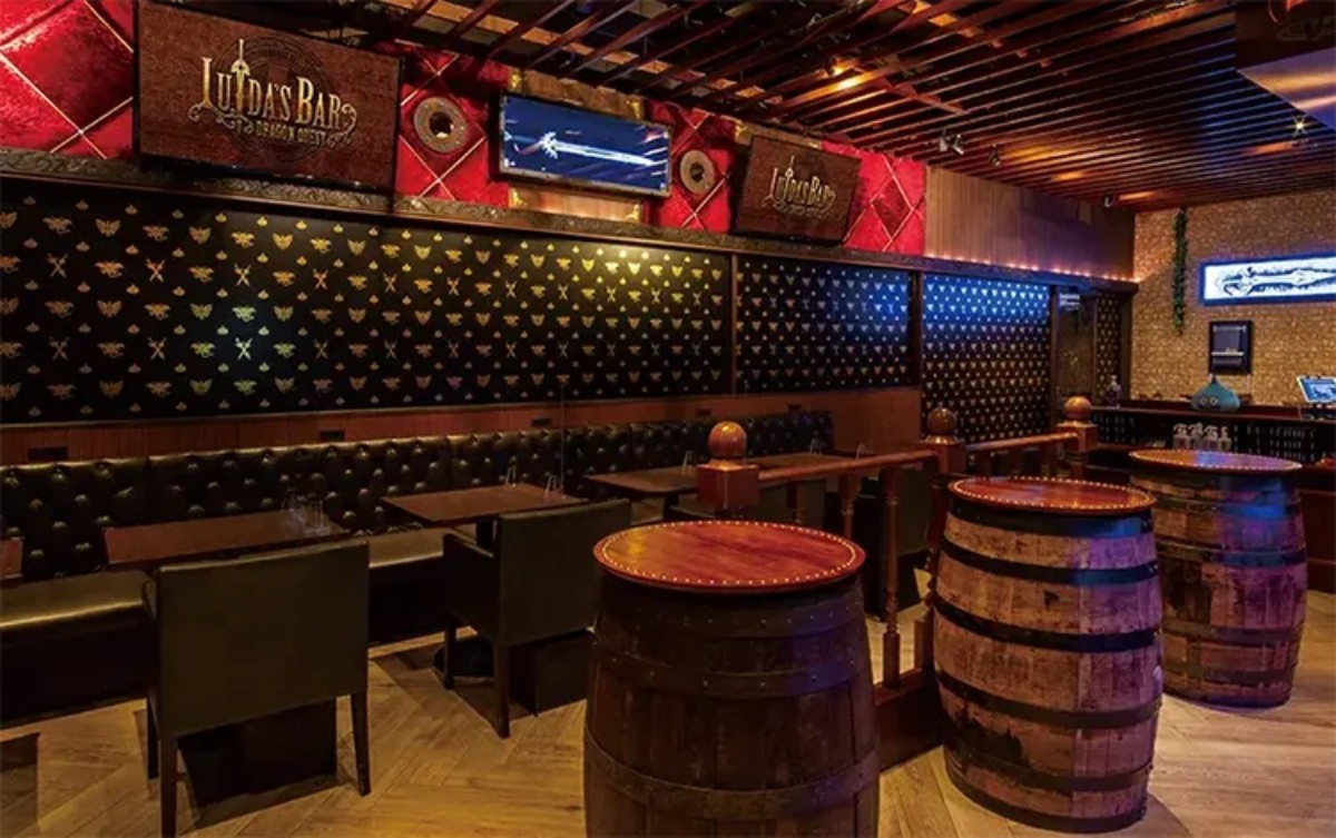 SQUARE ENIX 咖啡廳 商店 日本 東京 秋葉原 LUIDA’S BAR