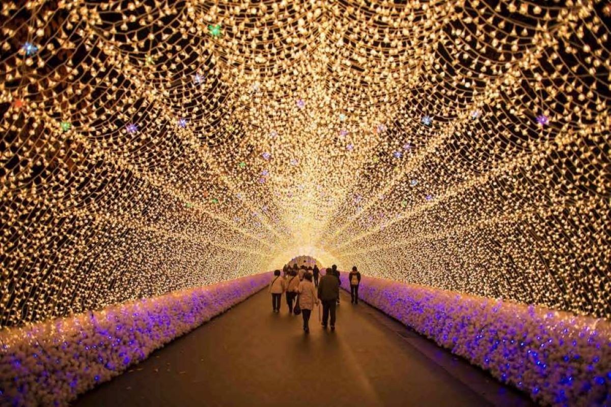 三重県 なばなの里 イルミネーション