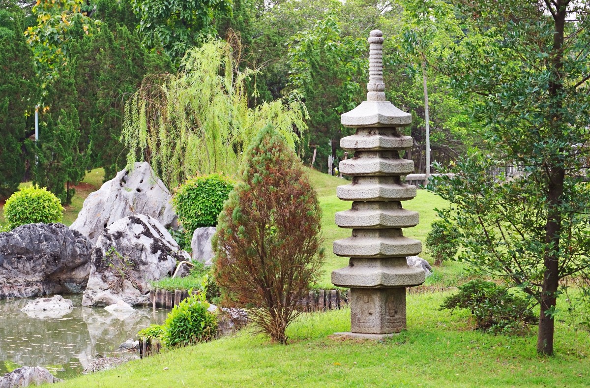 Japan Stone Pagoda