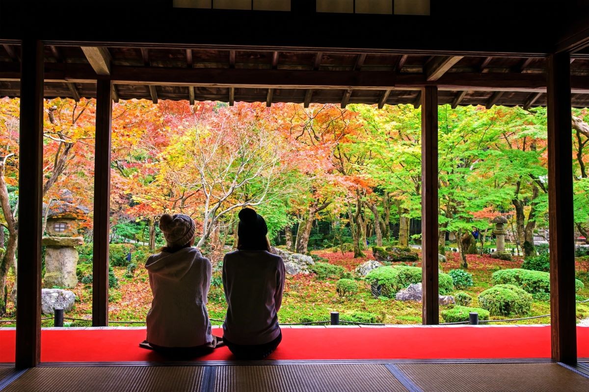 vùng Kansai lá đỏ mùa đẹp nhất