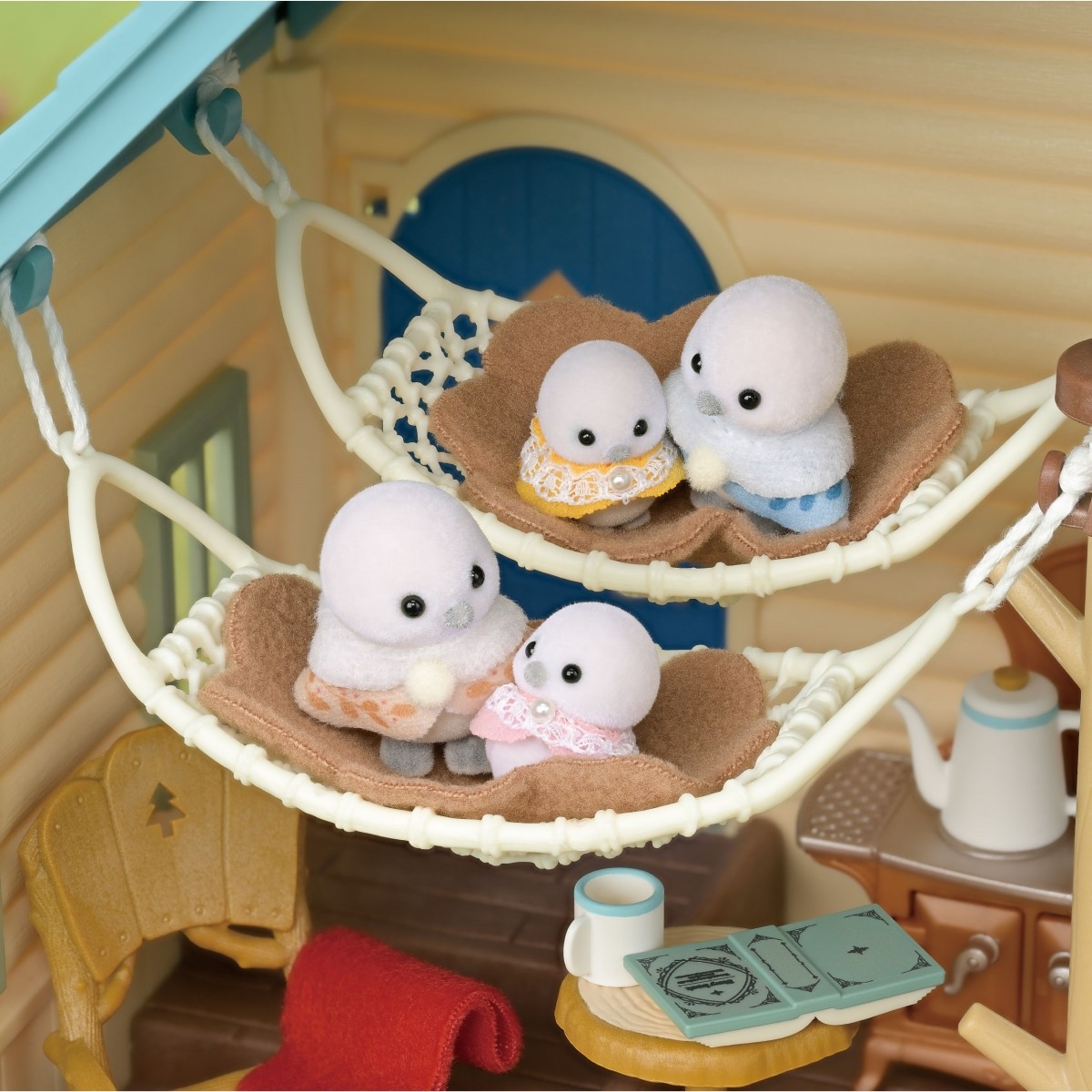 Sylvanian ครอบครัวชิมาเอนางะ ลูกน้อยน่ารัก สินค้าใหม่シルバニア シマエナガファミリー 赤ちゃん かわいい 新商品