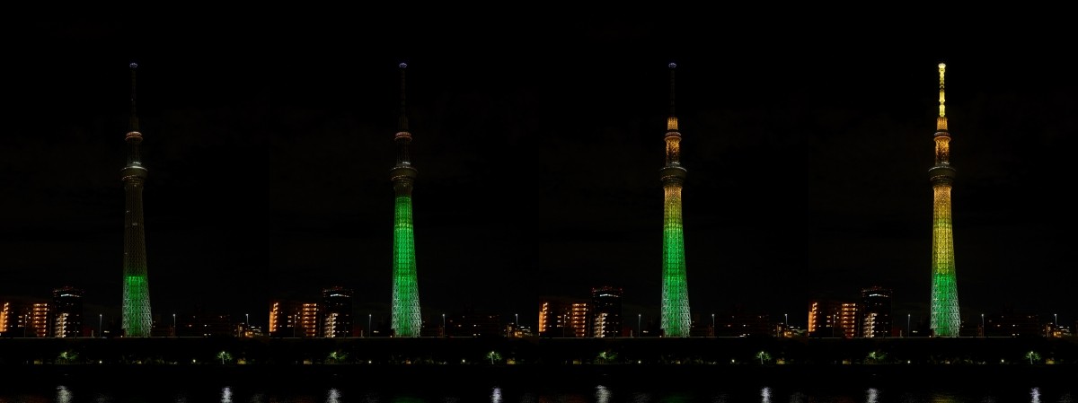 Tokyo Skytree® Summer Night Illumination