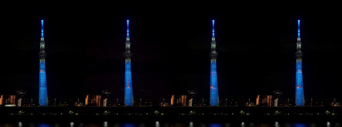 Tokyo Skytree® Summer Night Illumination