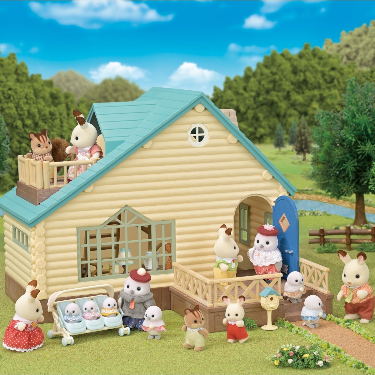 Sylvanian ครอบครัวชิมาเอนางะ ลูกน้อยน่ารัก สินค้าใหม่