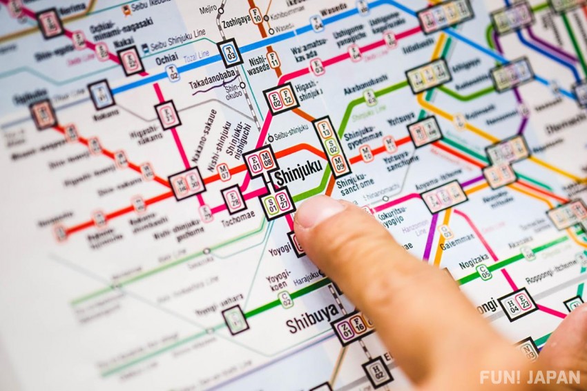 如何從東京站前往新宿