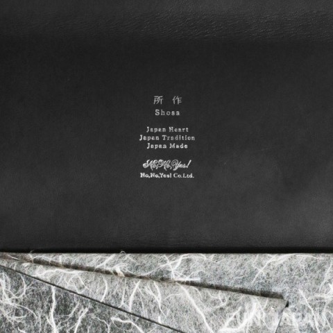 No,No,Yes! Co., Ltd. leather wallet Made in Japan