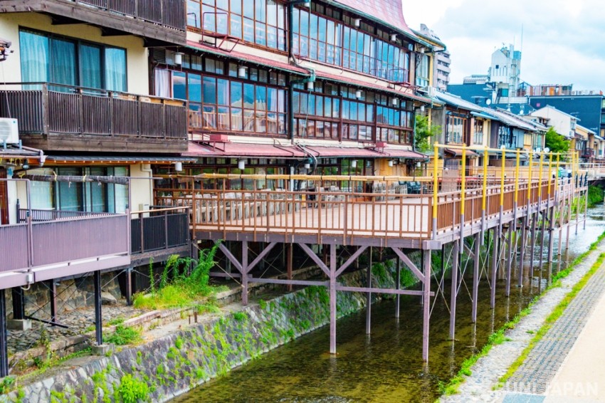 Riverside Dining during Summer in Kyoto