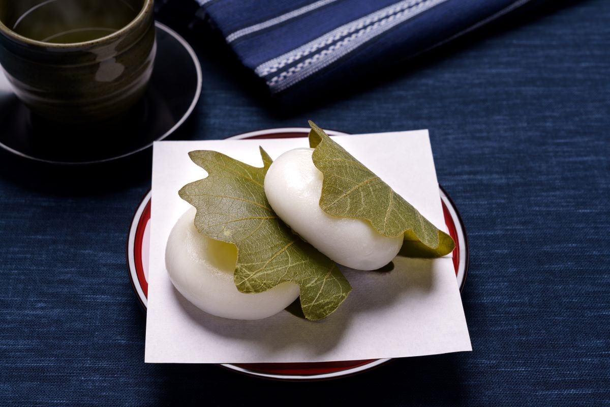 Musim Semi Kashiwa Mochi Hari Anak