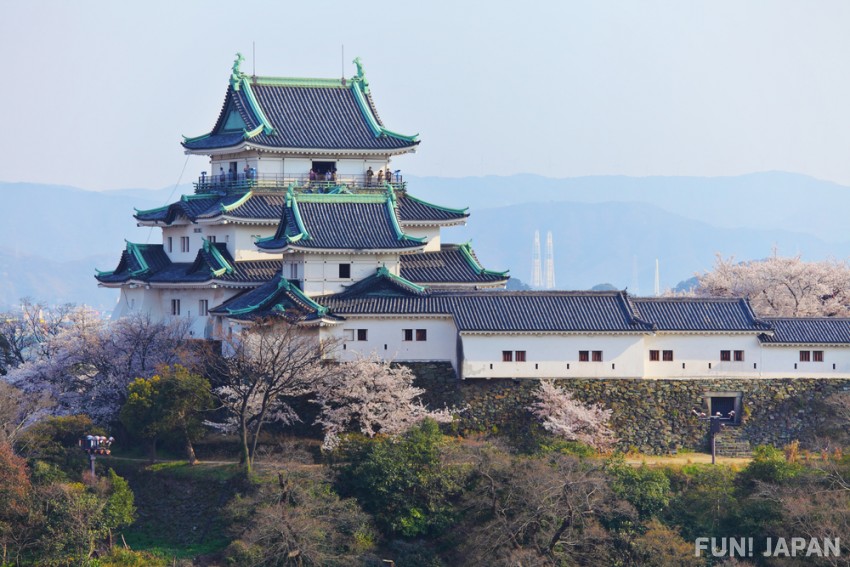ปราสาทวาคายามะซึ่งมีโครงสร้างปราสาทที่หายากแม้แต่ในญี่ปุ่น