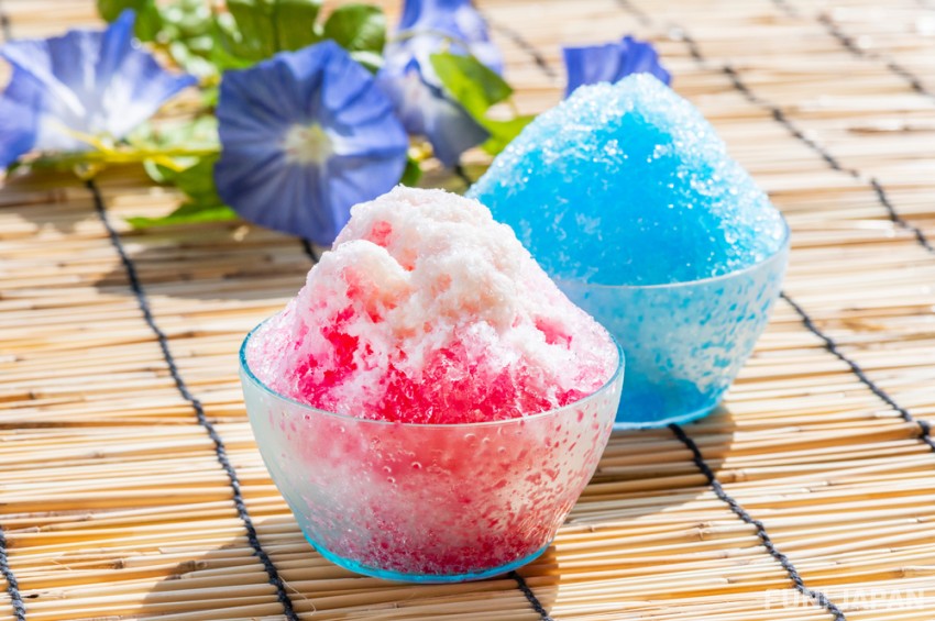 Summer Cold Sweets and Dessert: shaved ice, kuzumochi, tokoroten, etc.