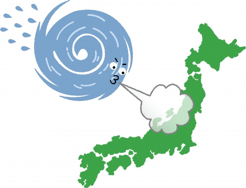 Mengetahui Tentang Waktu, Bencana Sekunder, Jenis Peringatan Angin Topan di Jepang