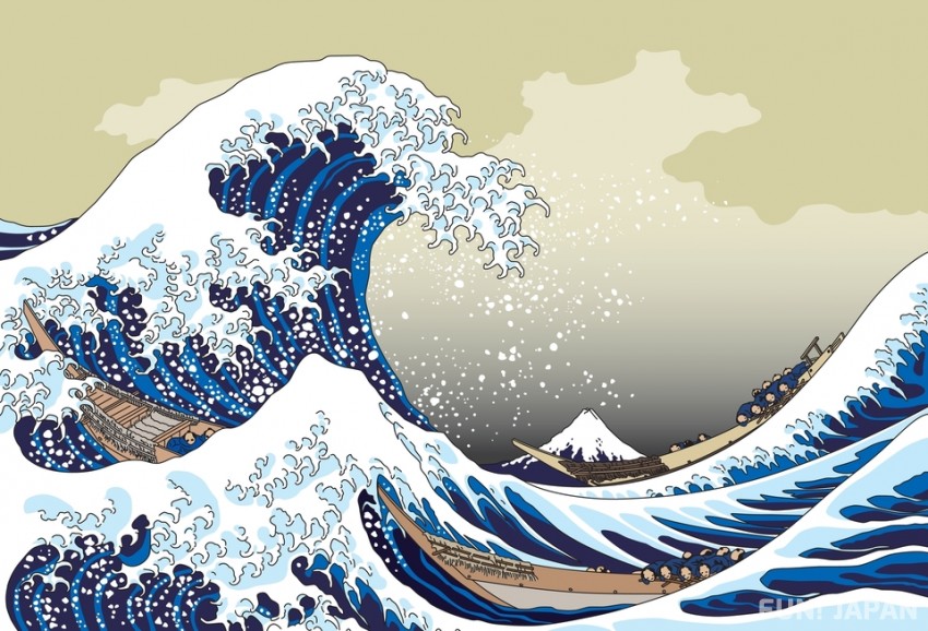 Ukiyo-e by Katsushika Hokusai