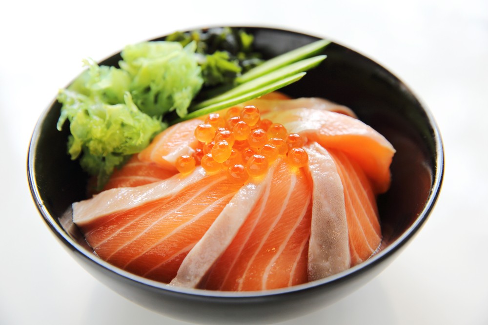 Shinshu salmon bowl