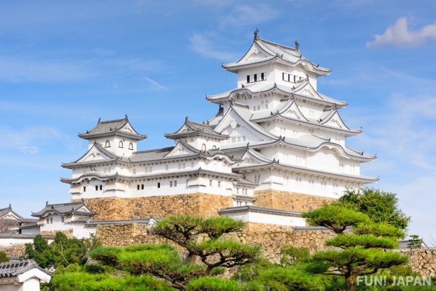 唯一獲UNESCO列為世界文化遺產嘅「姫路城」