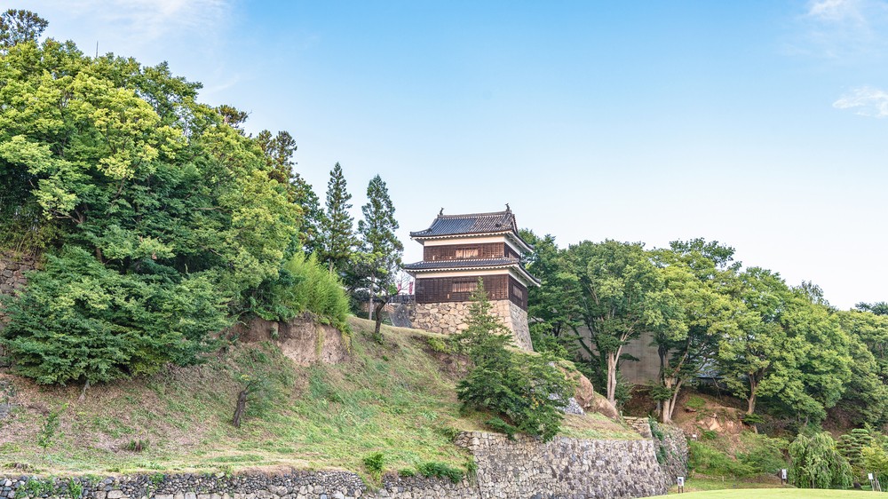 Nagano Prefecture Ueda Castle where Ieyasu Tokugawa was defeated twice