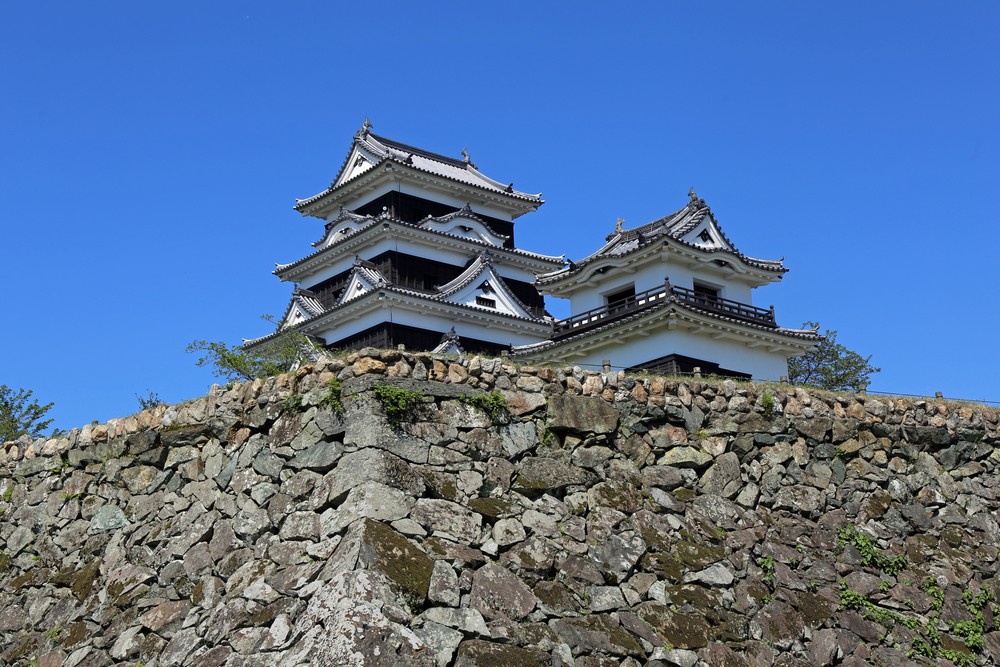 Ozu Castle, built by castle construction master Takatora Todo