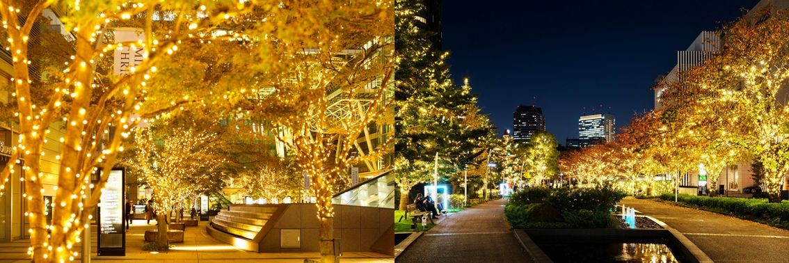 โตเกียวมิดทาวน์ในธีม「Midtown Winter Lights」