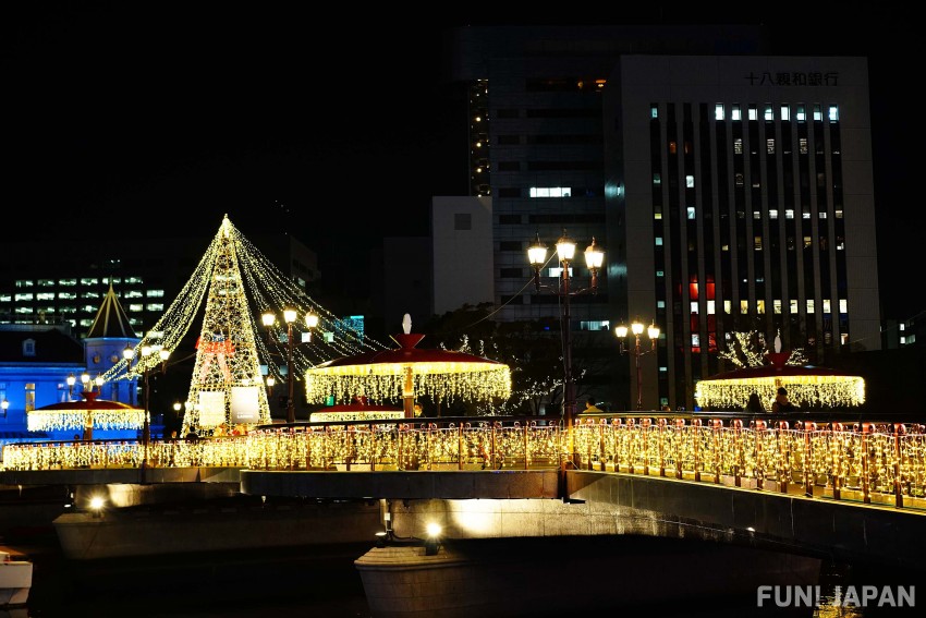 福博であい橋 福岡クリスマスマーケット