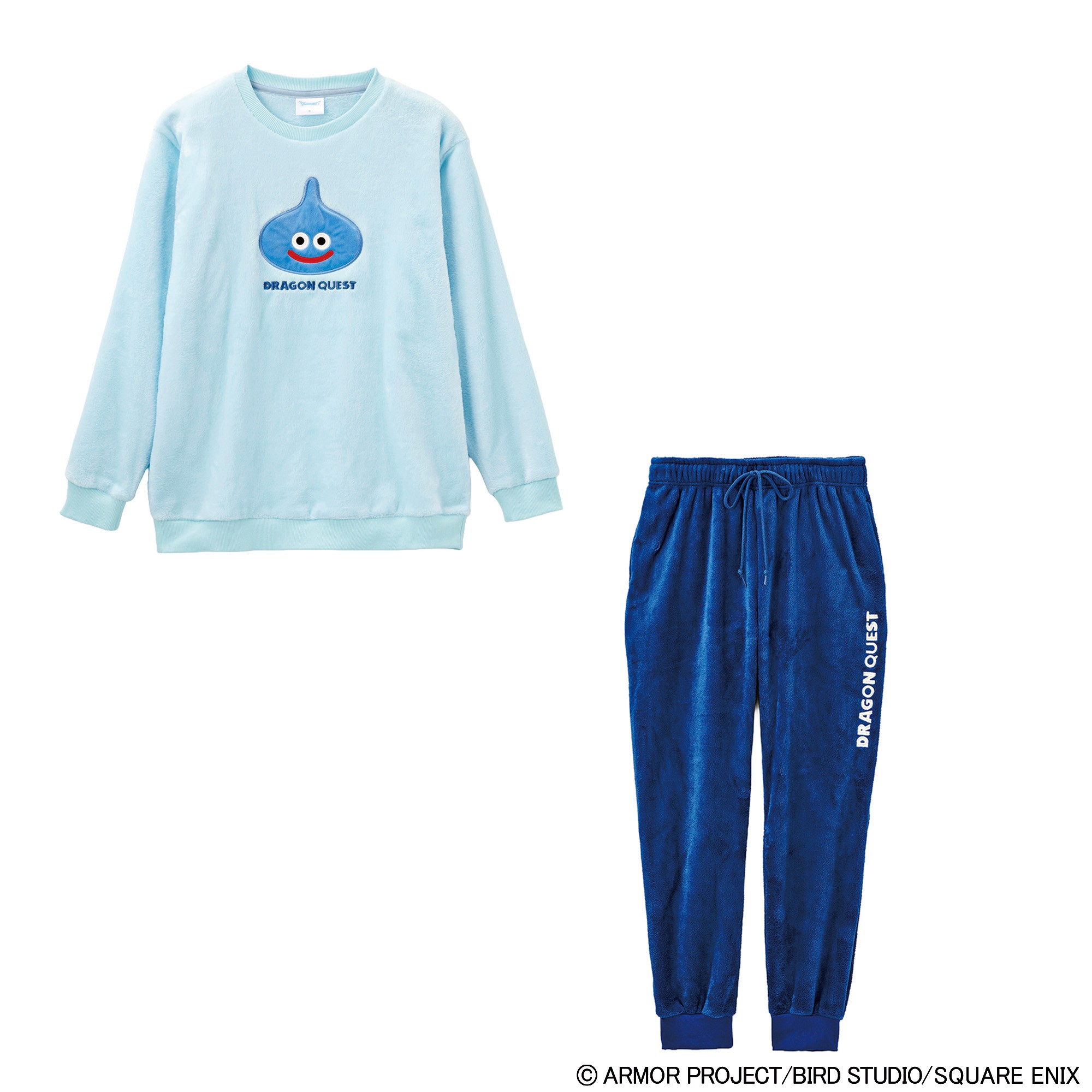 Piyama bulu motif Slime Dragon Quest