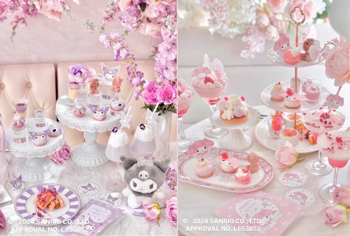 Afternoon Tea My Melody Kuromi Omotesando Aoyama Tokyo