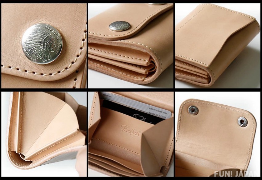 Made in Japan REDMOON wallet 收納功能極佳又不失簡約 「REDMOON 雙折雙釦短夾」