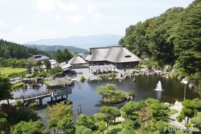 Takamuro Suikoen หมู่บ้านน้ำที่สื่อให้เห็นถึงเสน่ห์ของโทโนะ