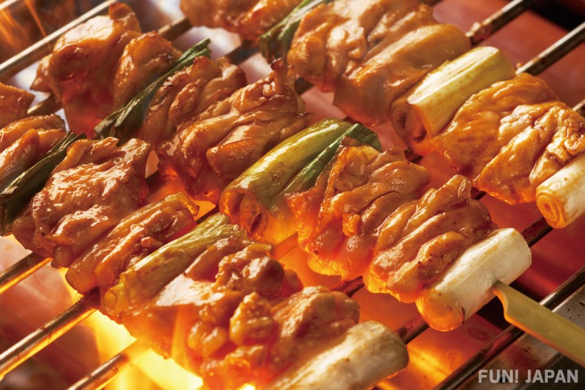 Learn about the types of Yakitori (chicken skewers) and parts of meat on the menu of Japan's famous yakitori restaurant Torikizoku