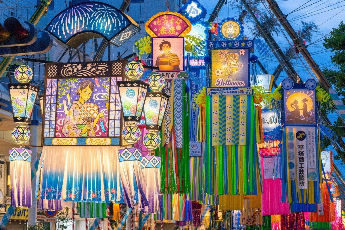 7月 日本 風物詩 著名 祭典 活動 平塚七夕祭 神奈川