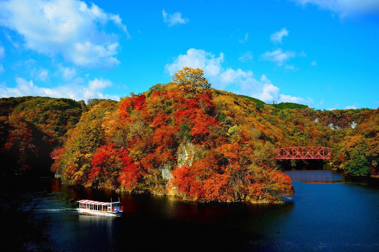 広島県帝釈峡の温泉